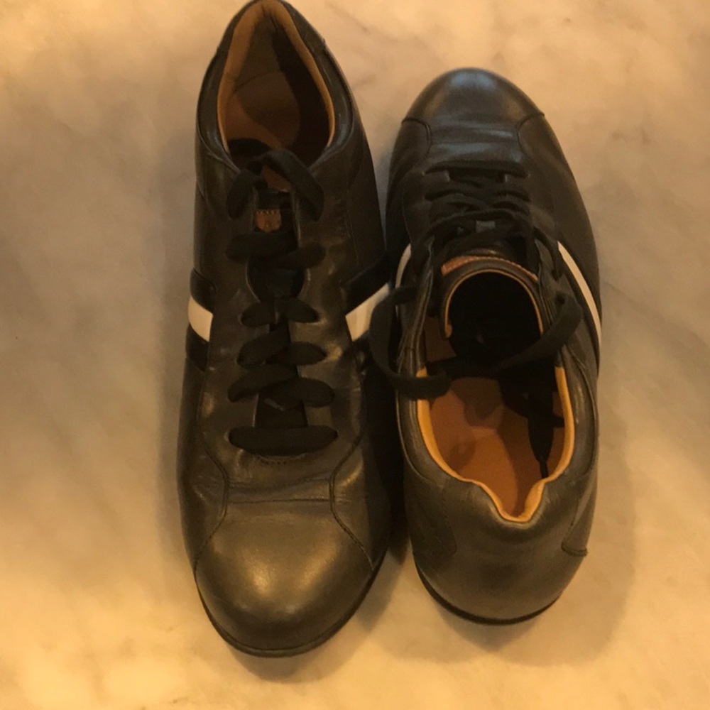 Bally low trainers leather